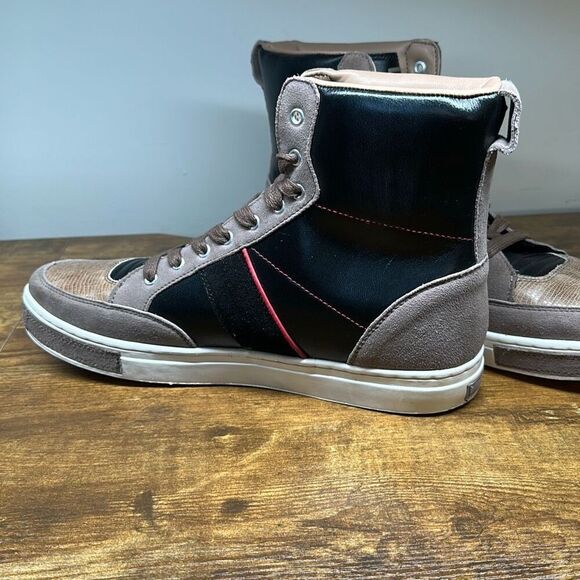 Brett Johnson Starry Nights High Top Sneakers Shoes Men's Size 11 SBJ2L0016 - Picture 5 of 10